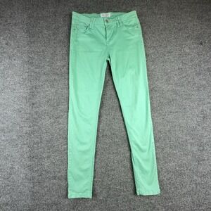 CP Jeans Juniors 9 Green Light Wash Low Rise Skinny Stretch Pants JJ20919Z35M